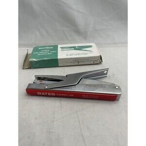 Vintage Bates 65P Pince Colorado Stapler Office